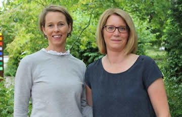 Alexa Lill (l.) und Julia Kohlmeyer-Raschke verstärken den Rat der Stiftung Kirche für Rotenburg. Foto: Beims